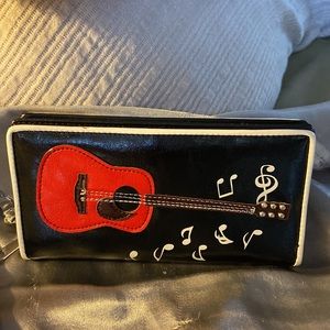 NWOT Fabulous Guitar Wallet